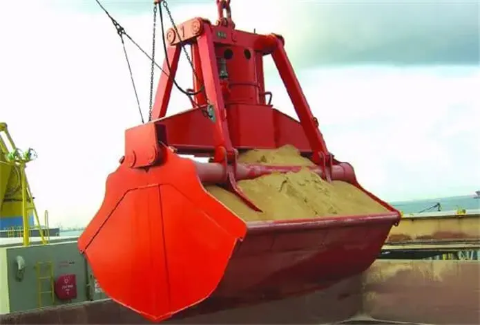 Electric hydraulic grab-kingda crane